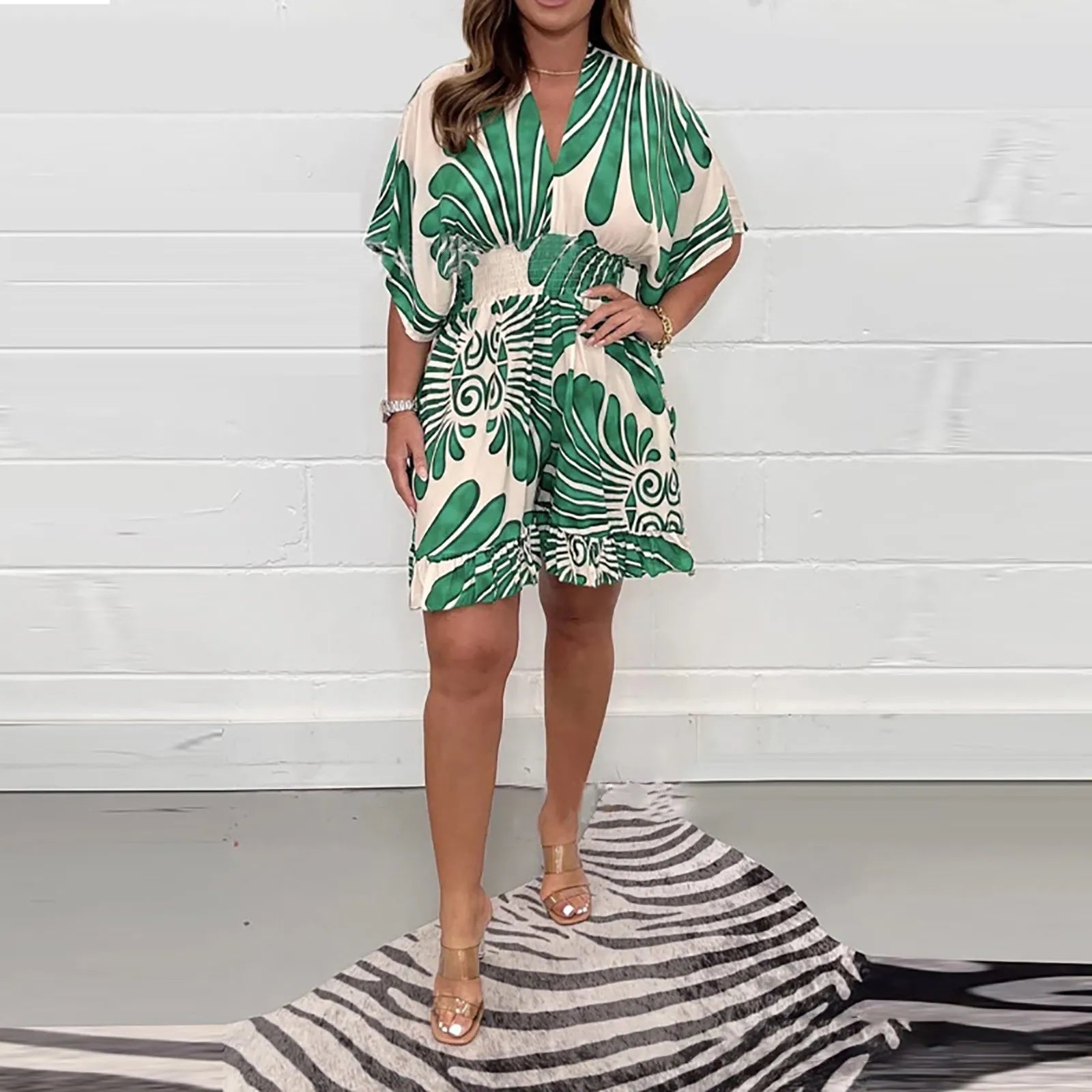 Laluna® | Zomerse Jurk met Print