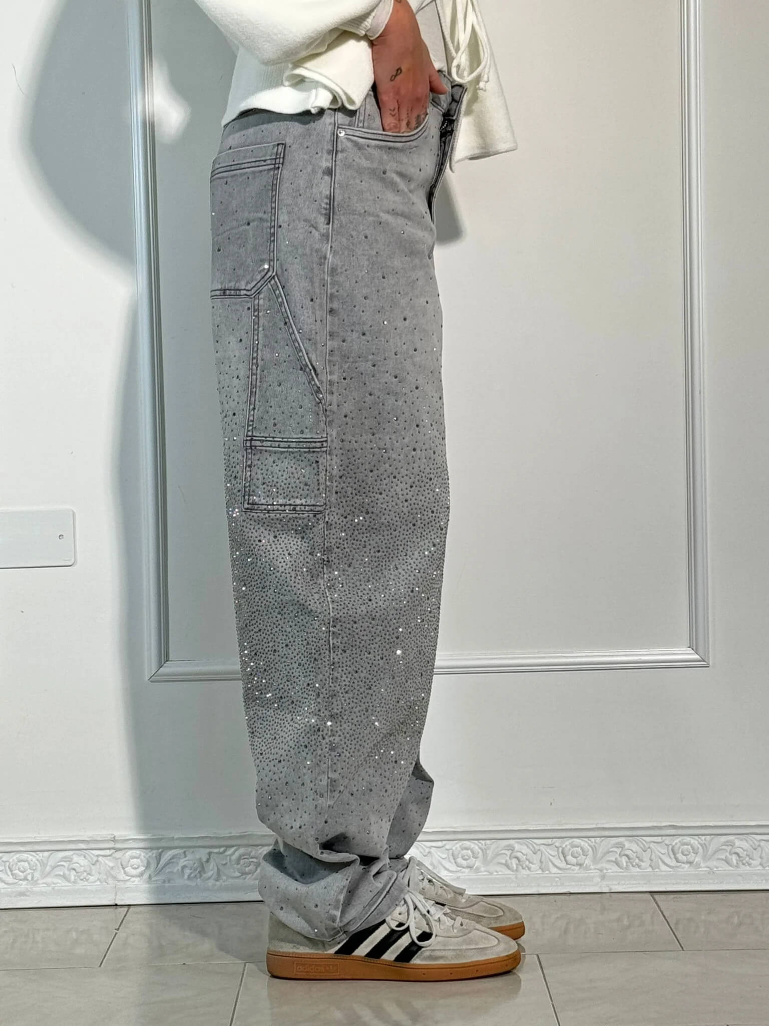 Laluna® | Elegante Oversized Jeans