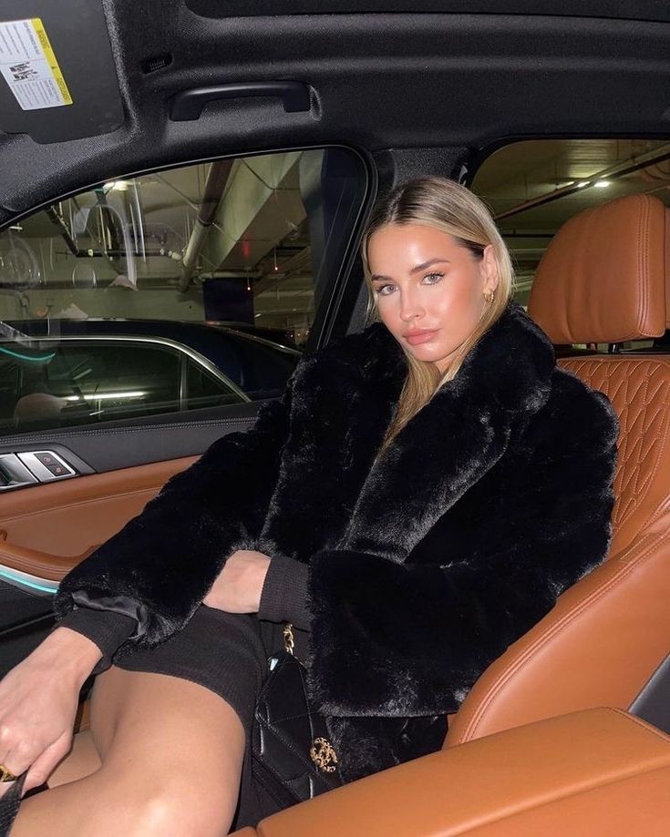 LALUNA® | FAUX FUR COAT