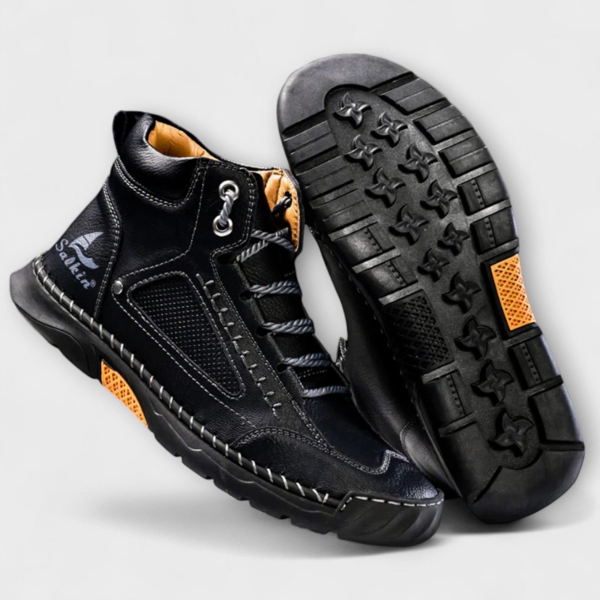 Laluna® | Leren hoge schoenen