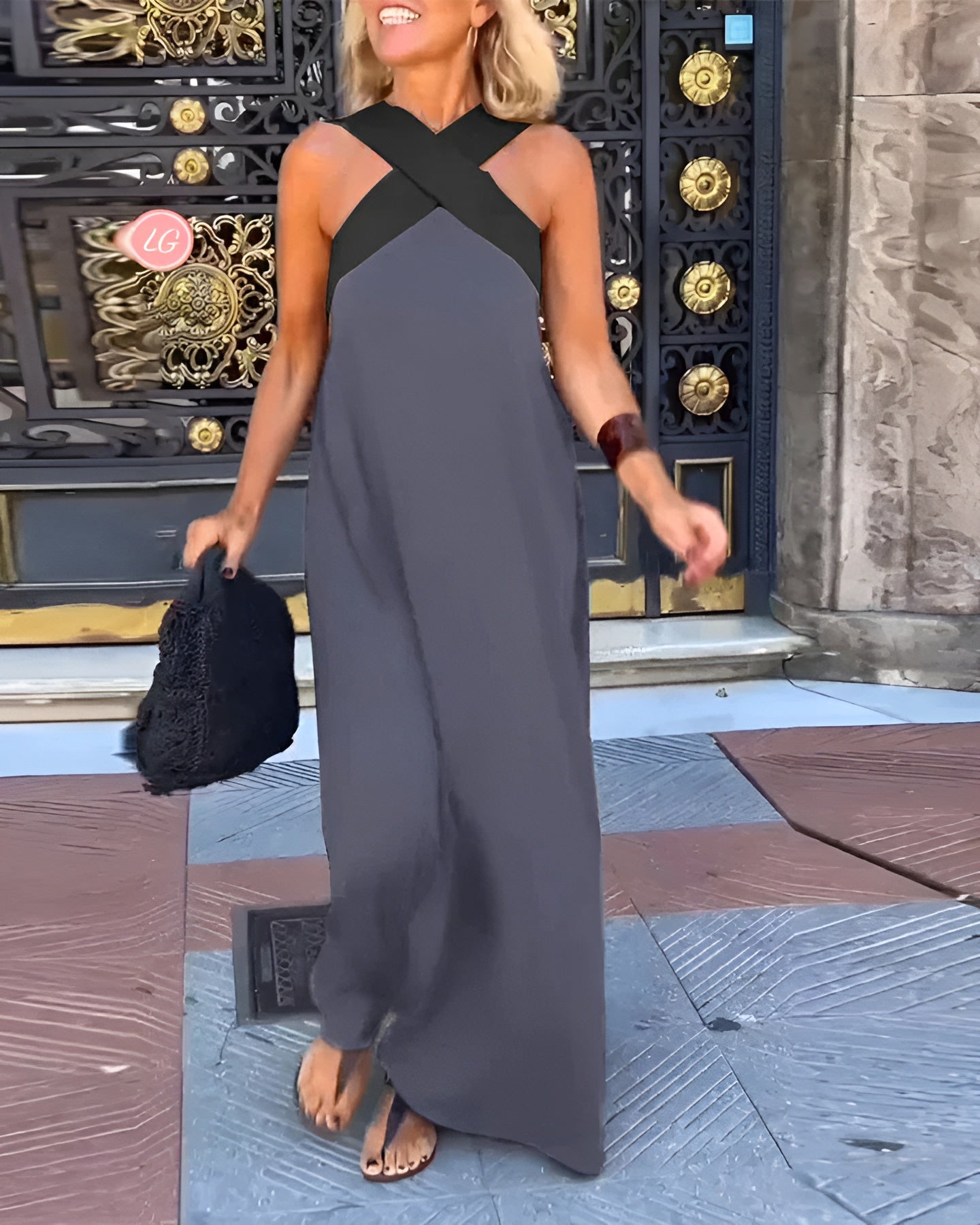 Laluna® | Cross-over jurk