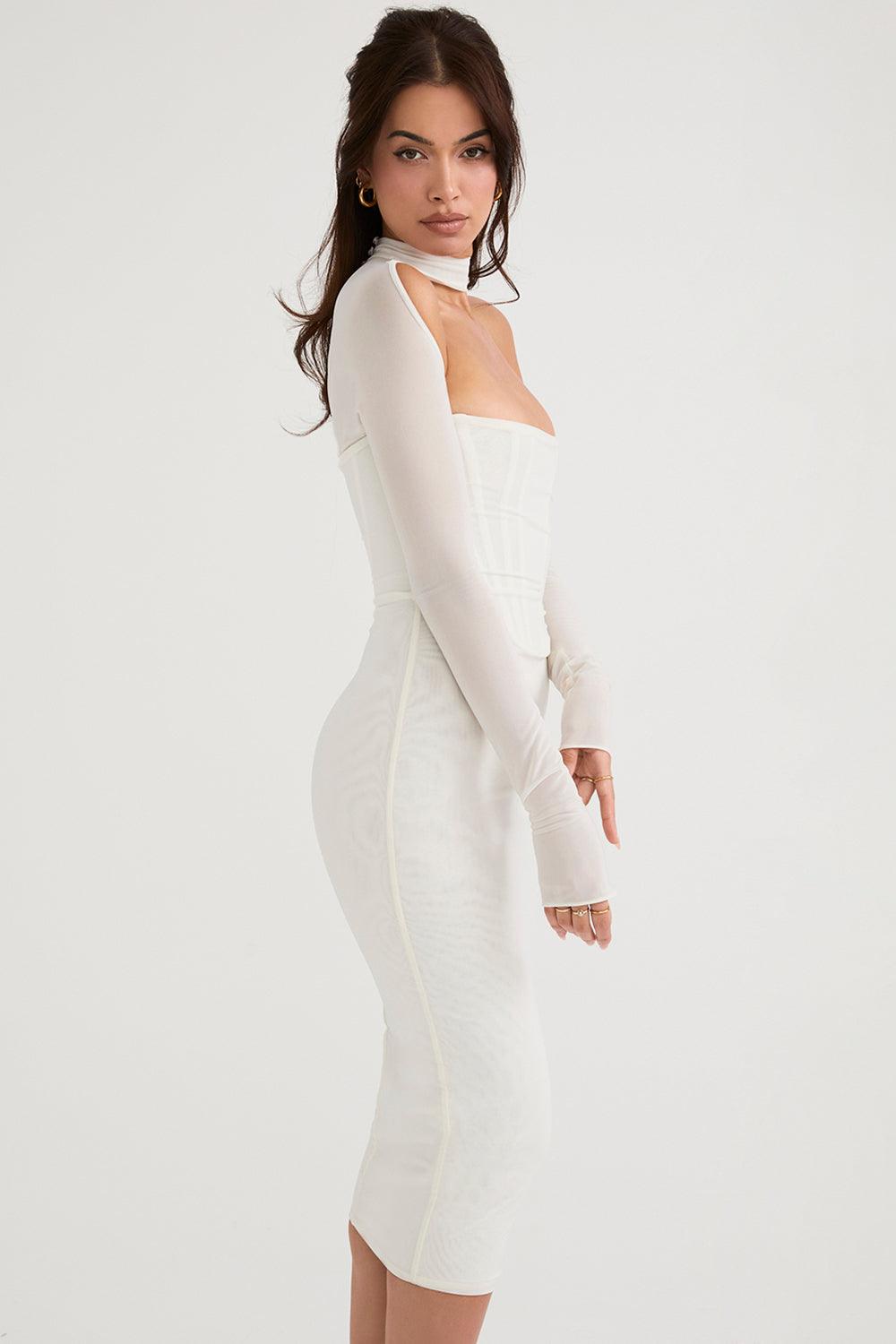 Laluna® | Midi Jurk Korset