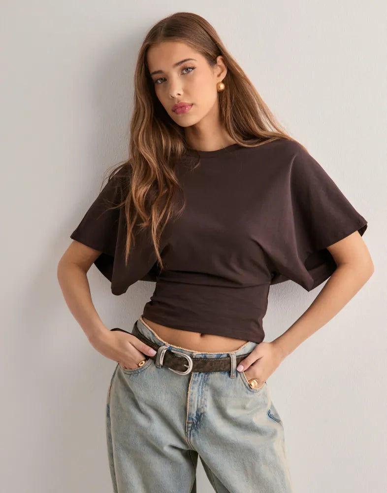 LALUNA® | WIDE SLEEVE ICON TEE