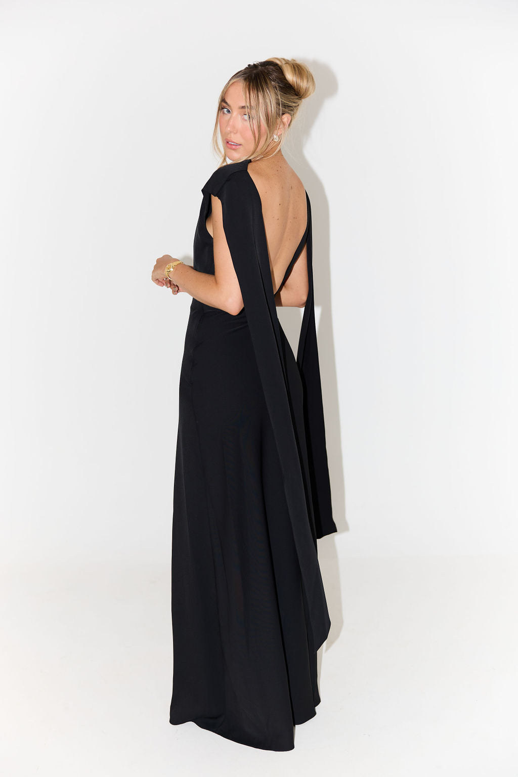 Laluna® | Drape Maxi Dress