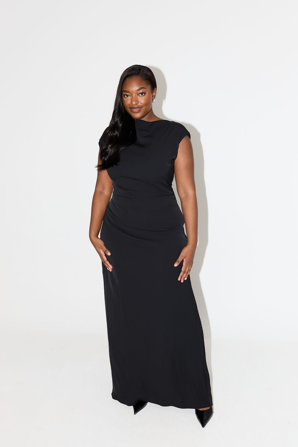 Laluna® | Drape Maxi Dress