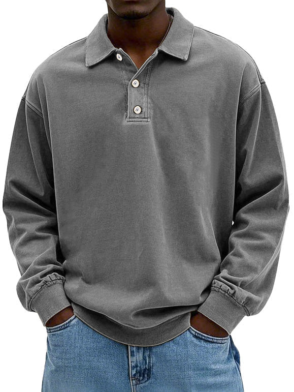 Laluna® | Vintage shirt met lange mouwen