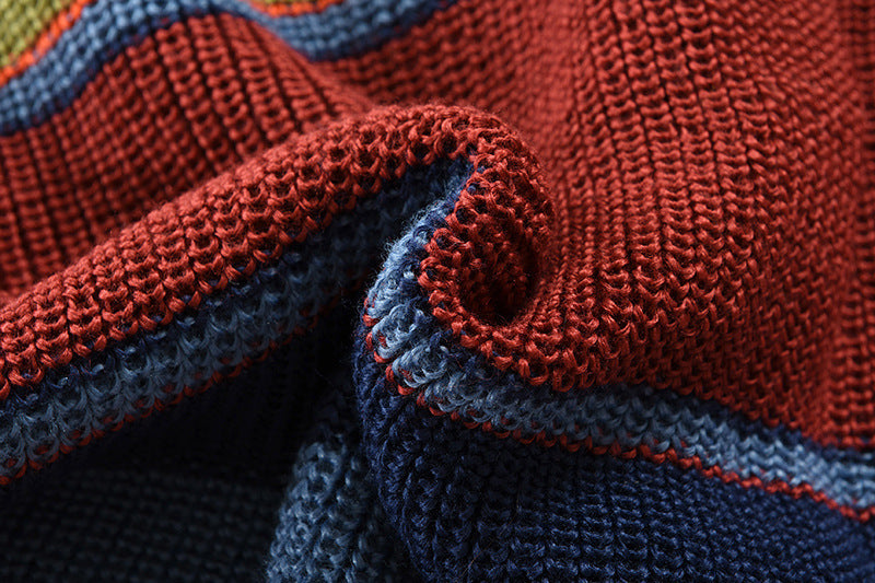 Laluna® | Gebreide Gekleurde Sweater