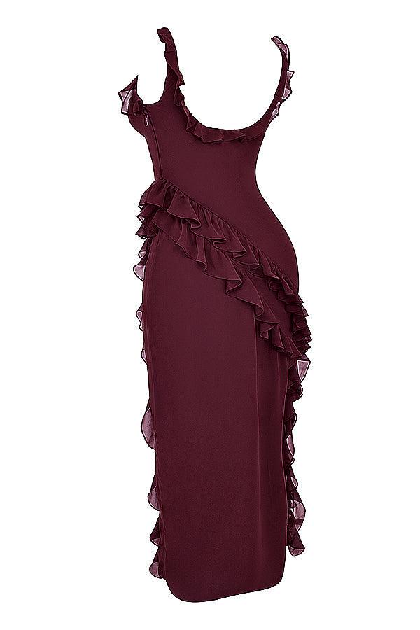 Laluna® | Maxi jurk Met Ruches