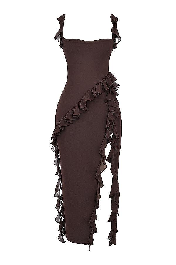 Laluna® | Maxi jurk Met Ruches