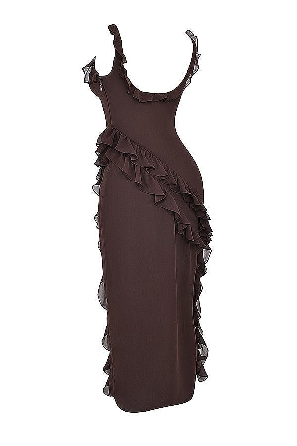 Laluna® | Maxi jurk Met Ruches