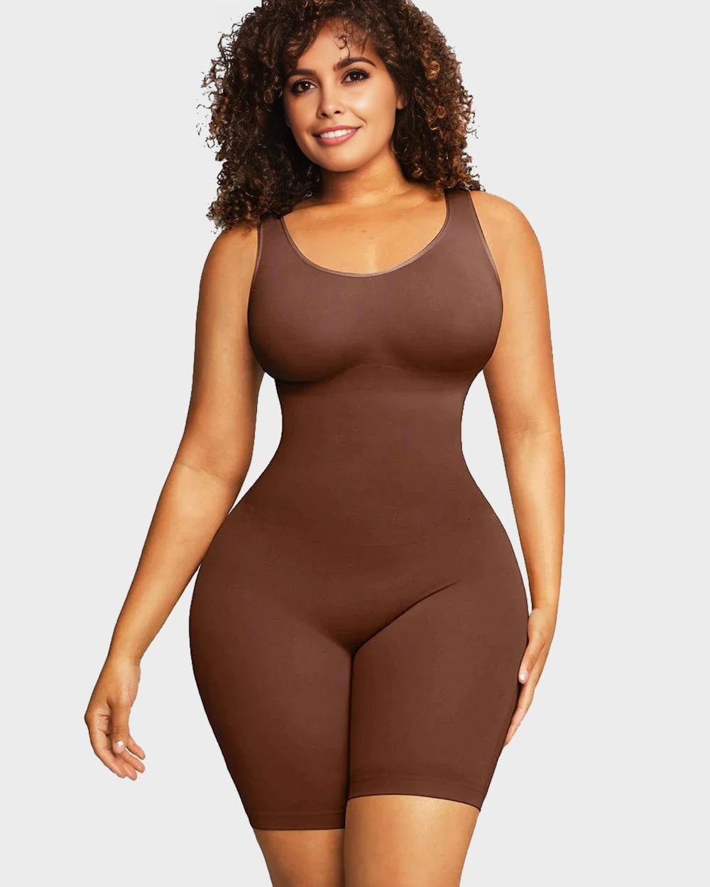 LALUNA® | SEAMLESS MID THIGH BODYSUIT