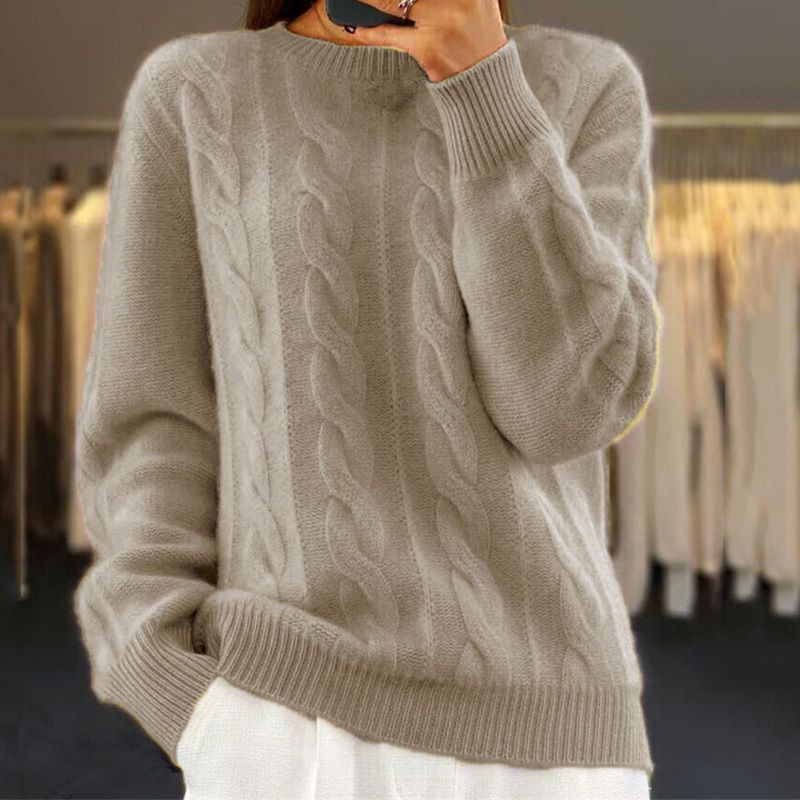 Nathalie - Cosy Knitted Sweater