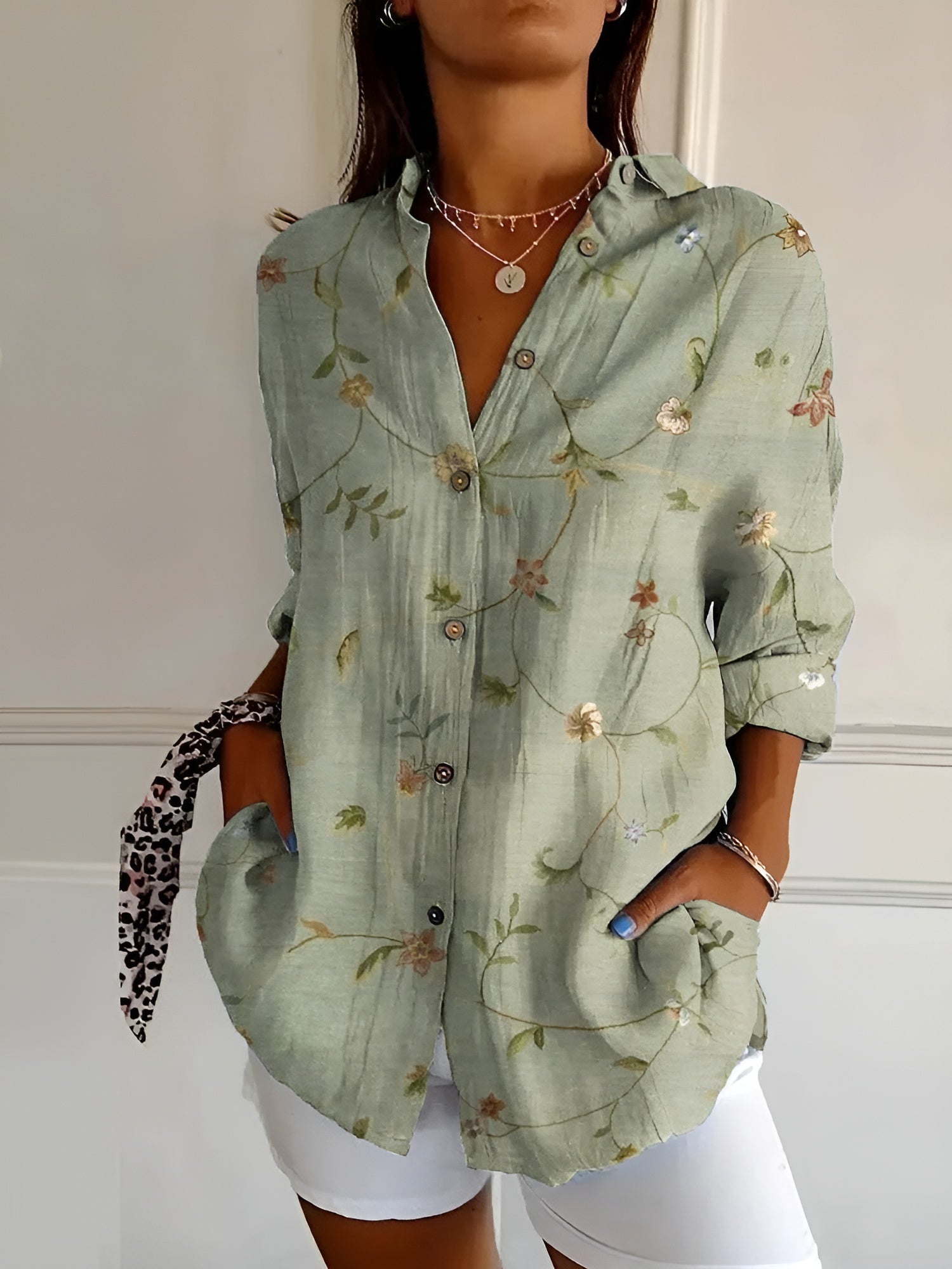 Laluna® | Zomerse Blouse met Print