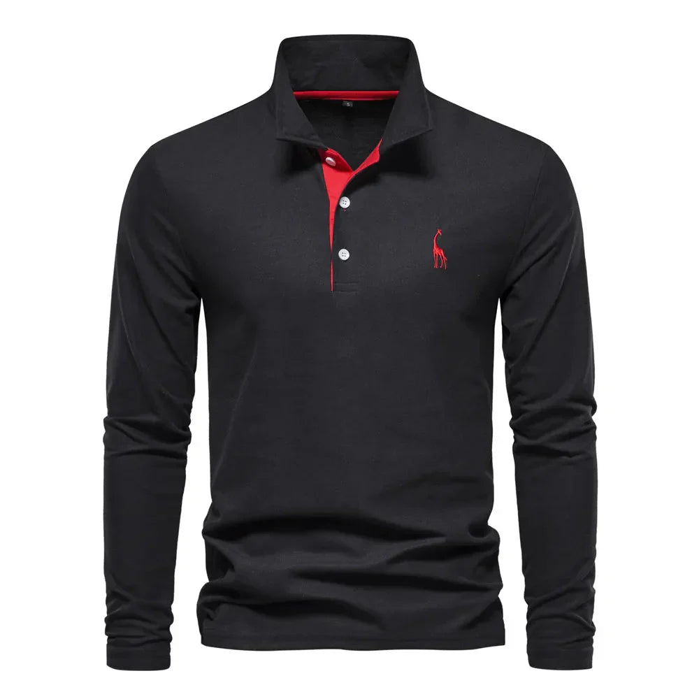 Laluna® | Polo met Lange Mouwen