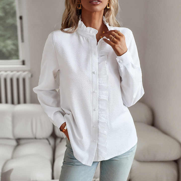 LALUNA® | COMFORTABEL OVERHEMD MET LANGE MOUWEN