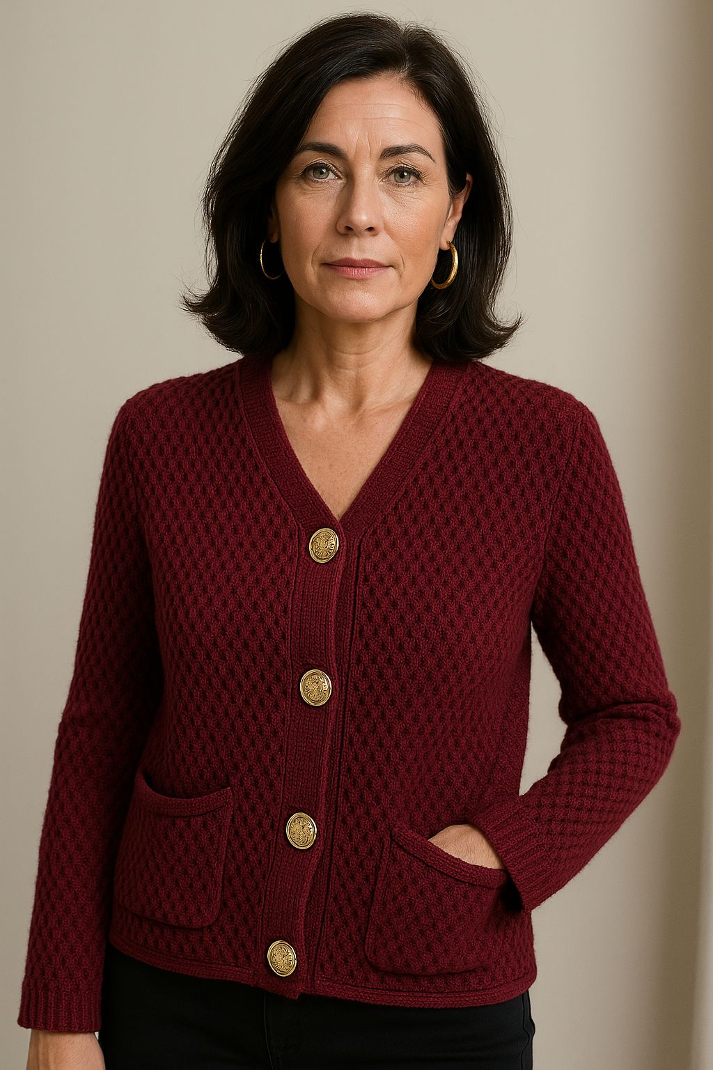 Laluna® | Gebreide Cardigan