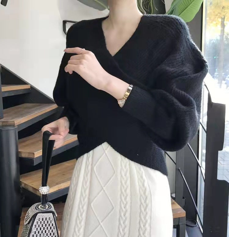 Laluna® | Elegante kruisgebreide trui