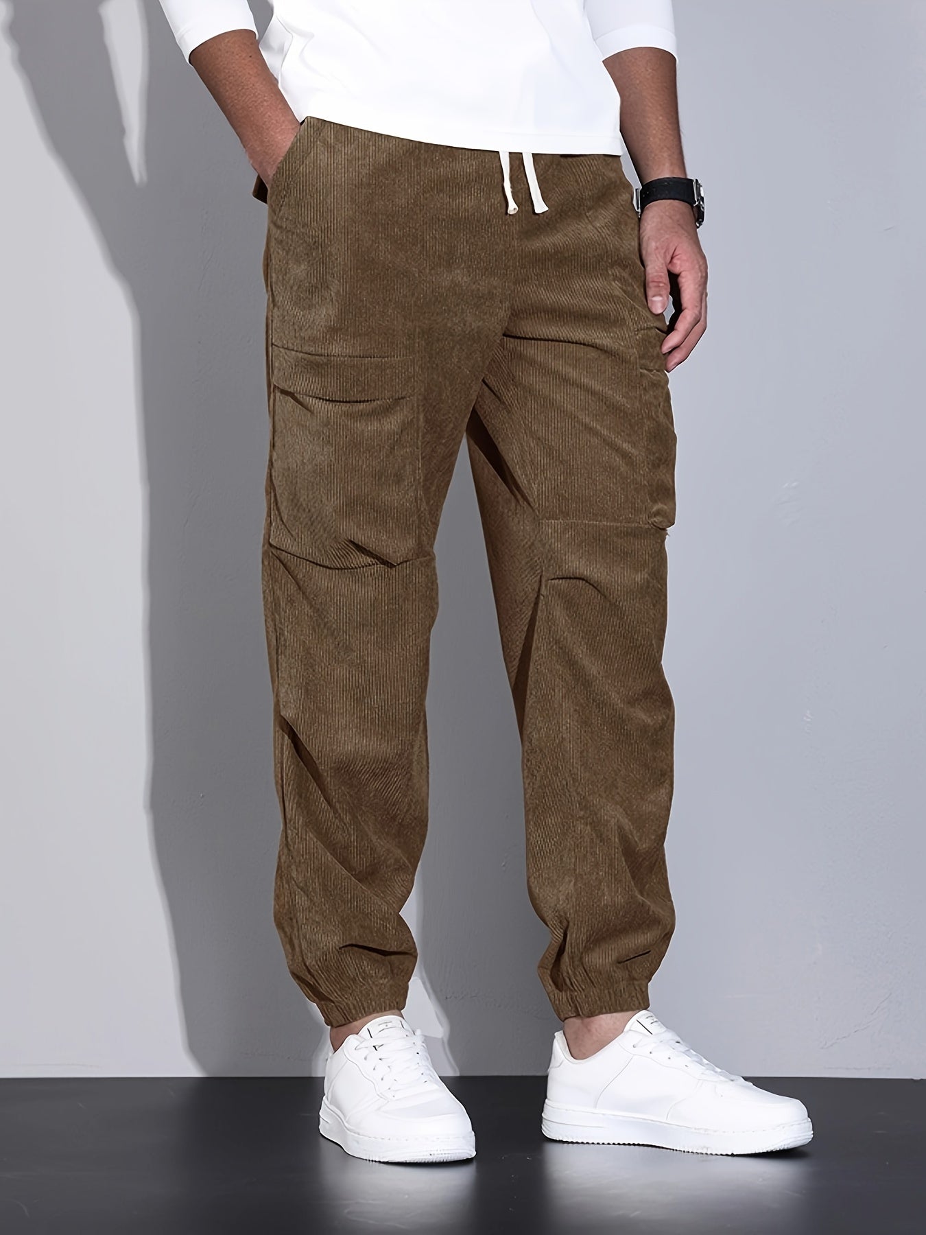 Laluna® | Corduroy Cargo Broek