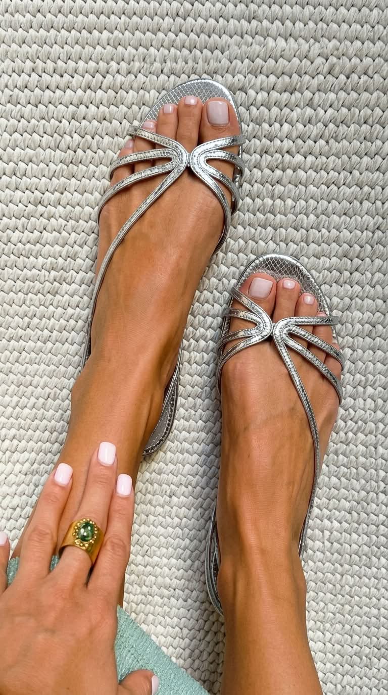 Serafina | Gouden Zomerse Sandalen