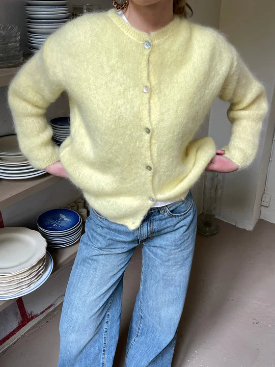 LALUNA®  | MOHAIR CARDIGAN