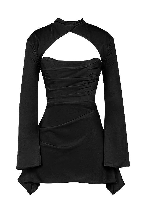 Laluna® | Gedrapeerde Corset Jurk
