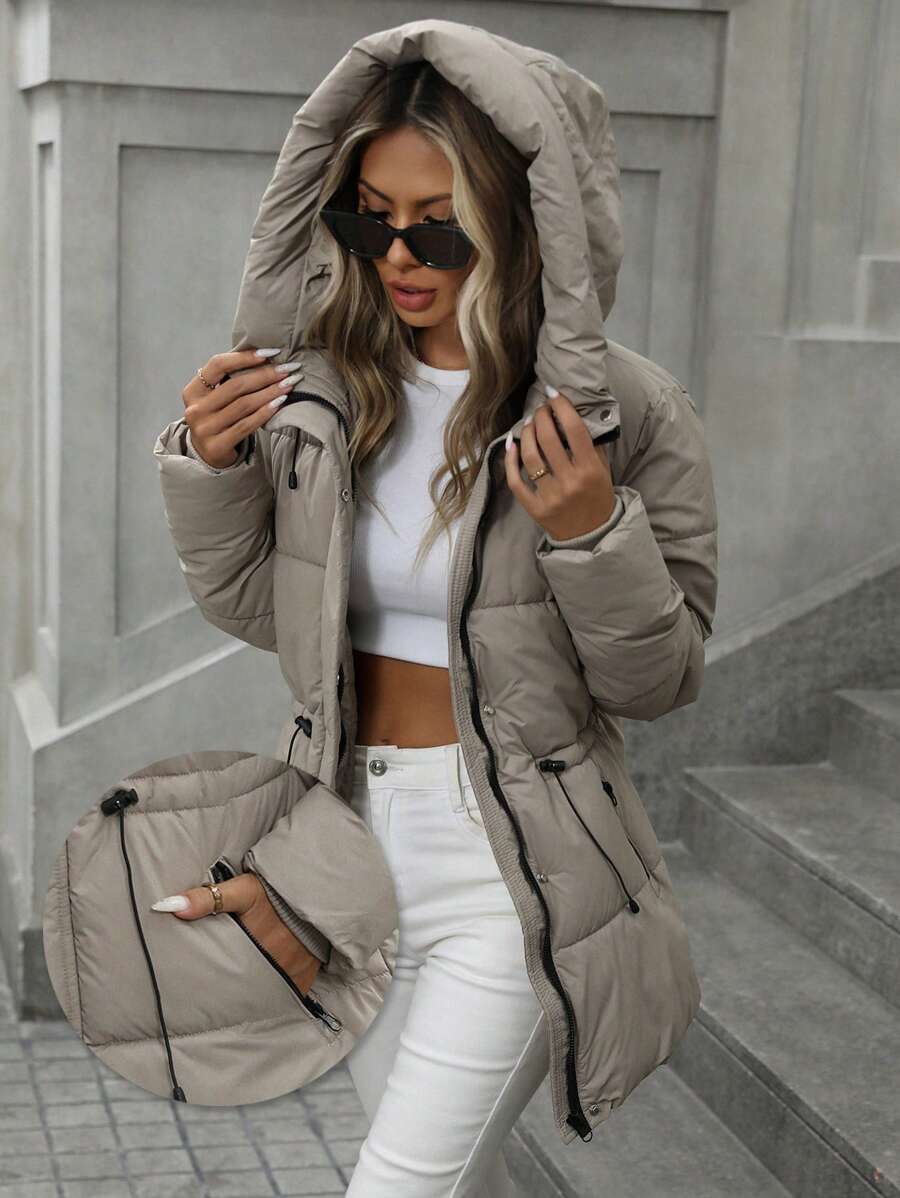 Laluna® | Gewatteerde Modieuze Winterjas