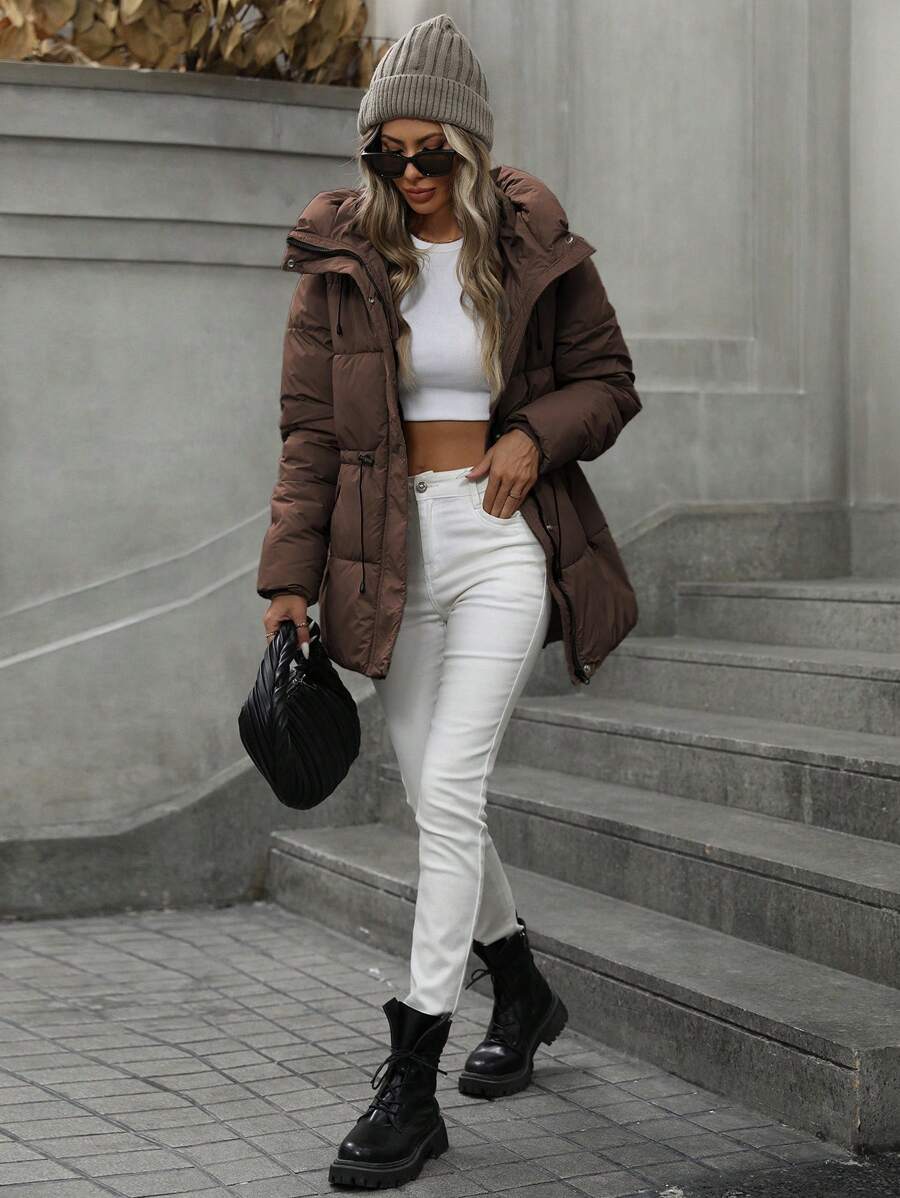 Laluna® | Gewatteerde Modieuze Winterjas