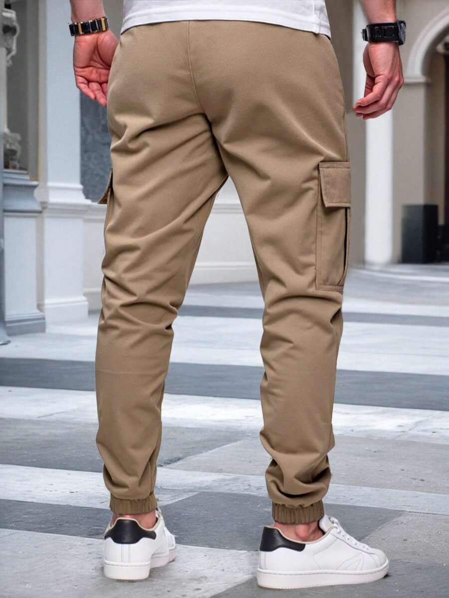 Laluna® | Luchtige Cargo Joggingsbroek met Zakken