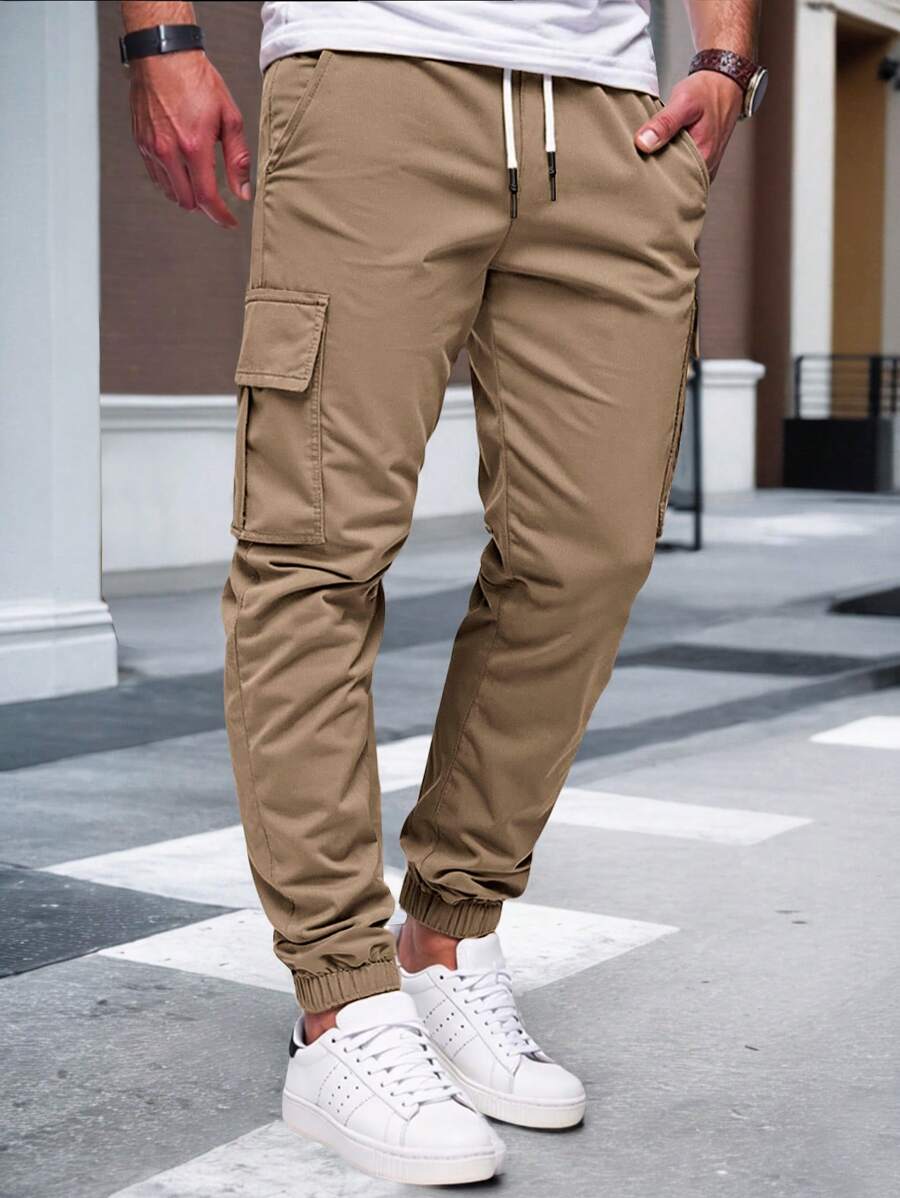 Laluna® | Luchtige Cargo Joggingsbroek met Zakken