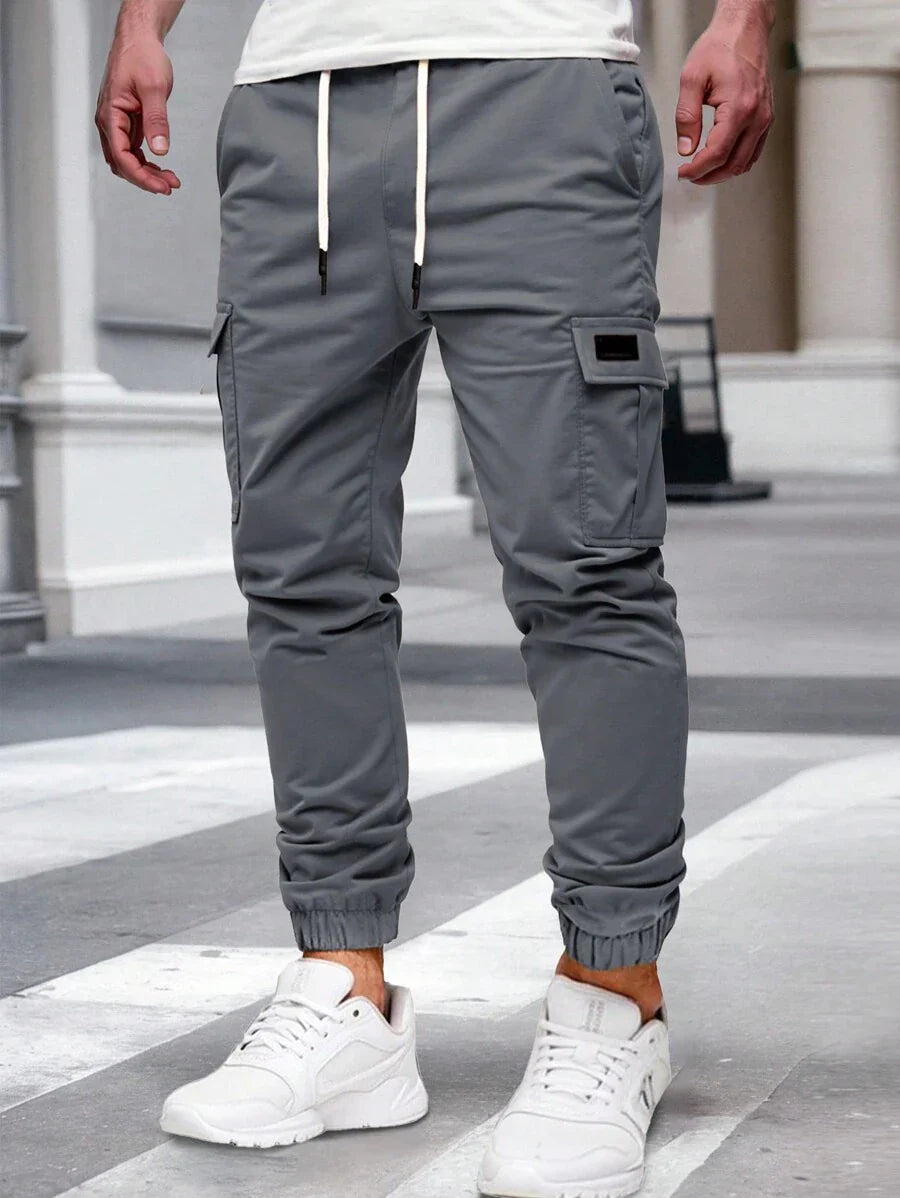 Laluna® | Luchtige Cargo Joggingsbroek met Zakken