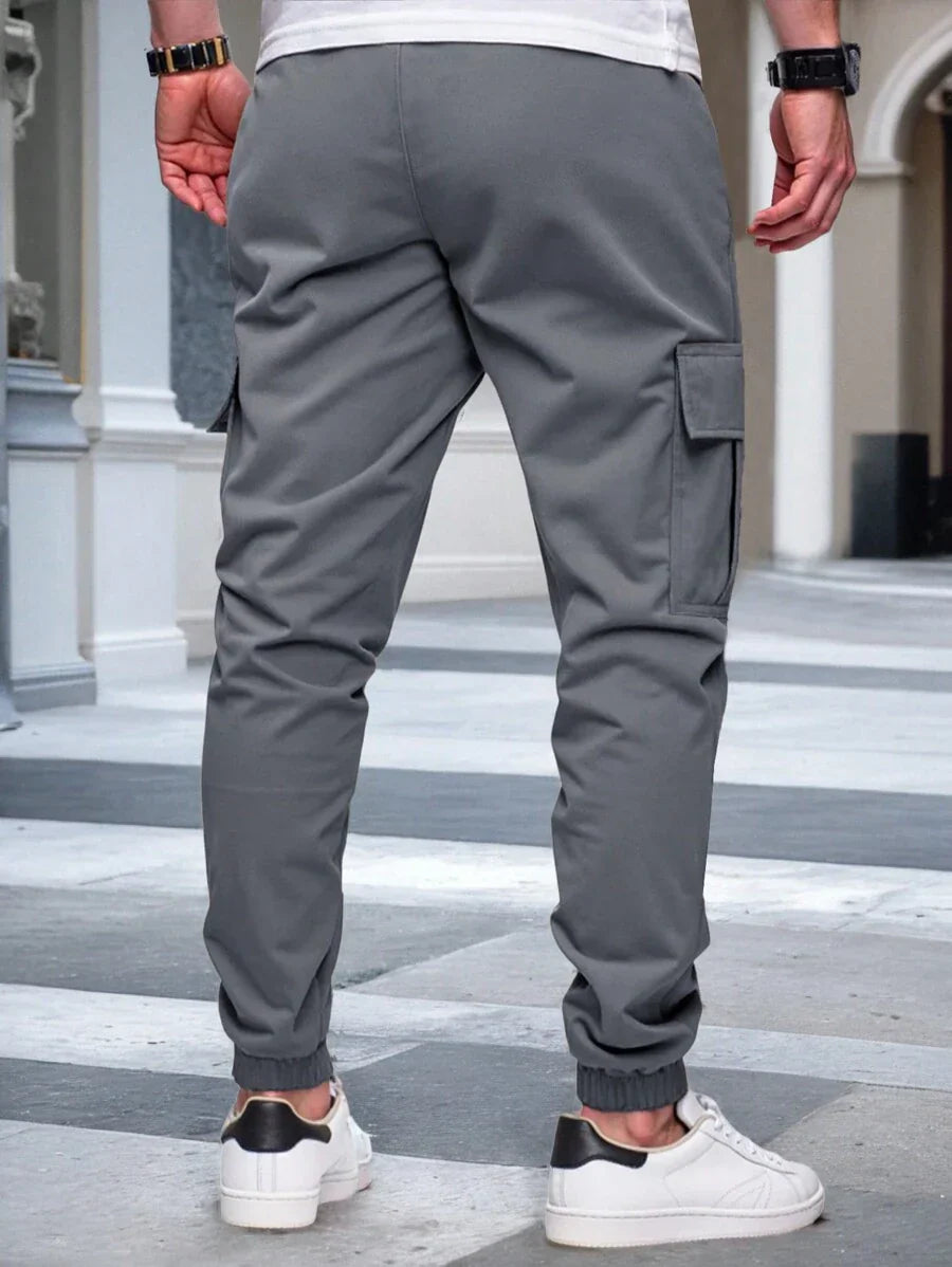Laluna® | Luchtige Cargo Joggingsbroek met Zakken