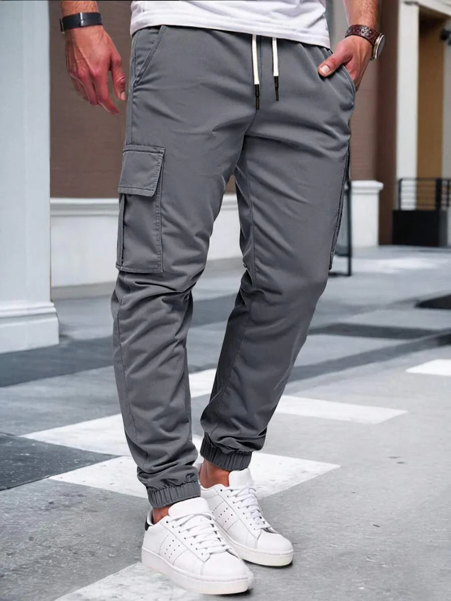 Laluna® | Luchtige Cargo Joggingsbroek met Zakken