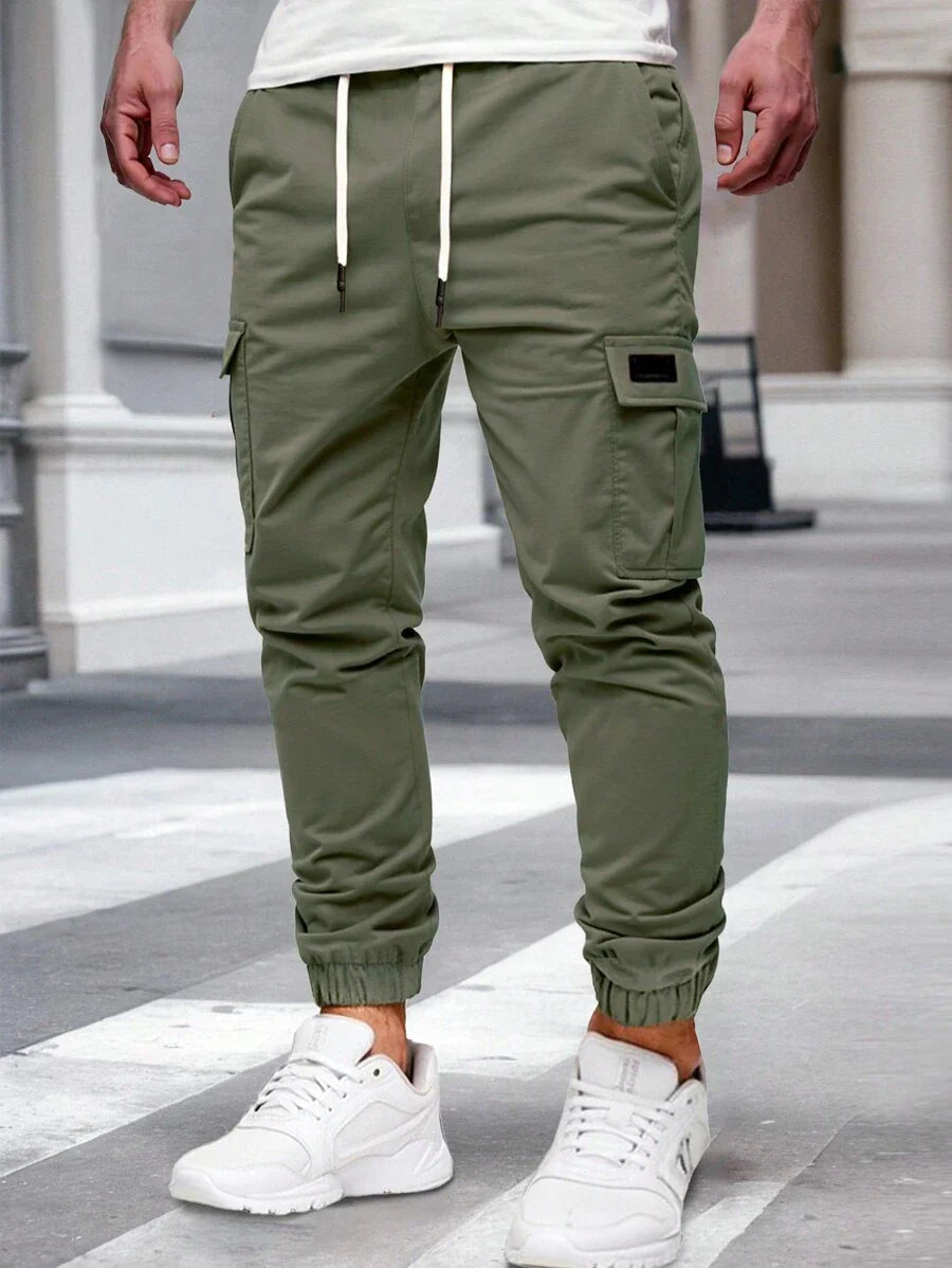Laluna® | Luchtige Cargo Joggingsbroek met Zakken