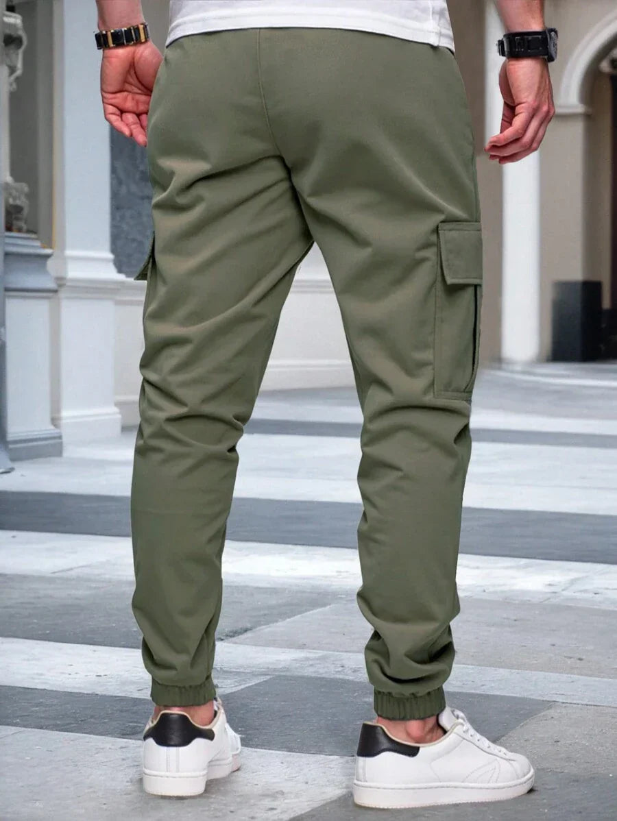 Laluna® | Luchtige Cargo Joggingsbroek met Zakken