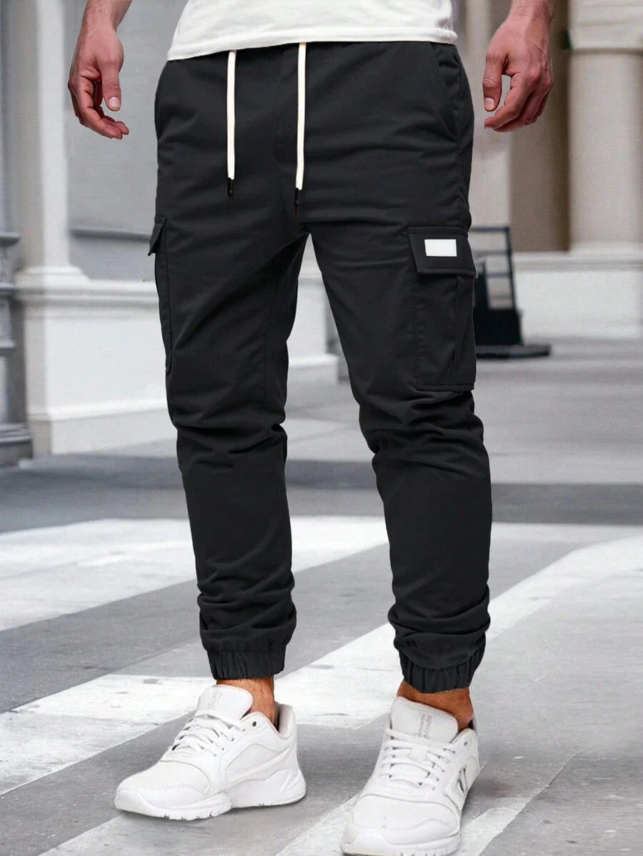 Laluna® | Luchtige Cargo Joggingsbroek met Zakken