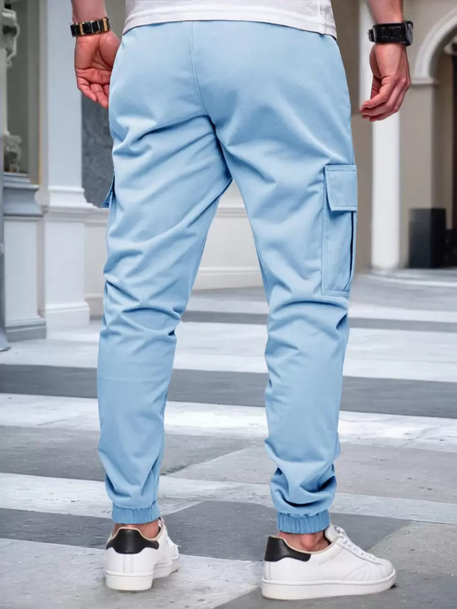 Laluna® | Luchtige Cargo Joggingsbroek met Zakken