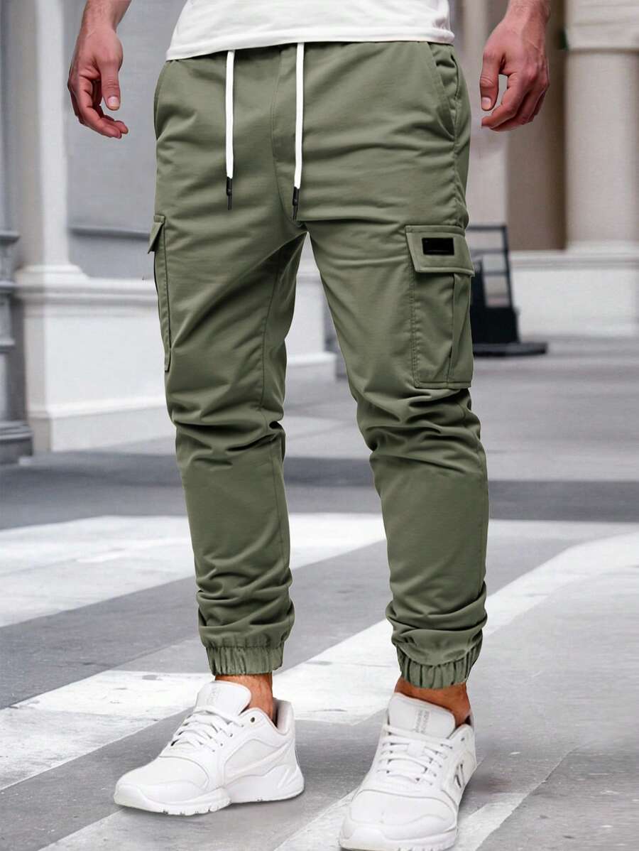 Laluna® | Luchtige Cargo Joggingsbroek met Zakken