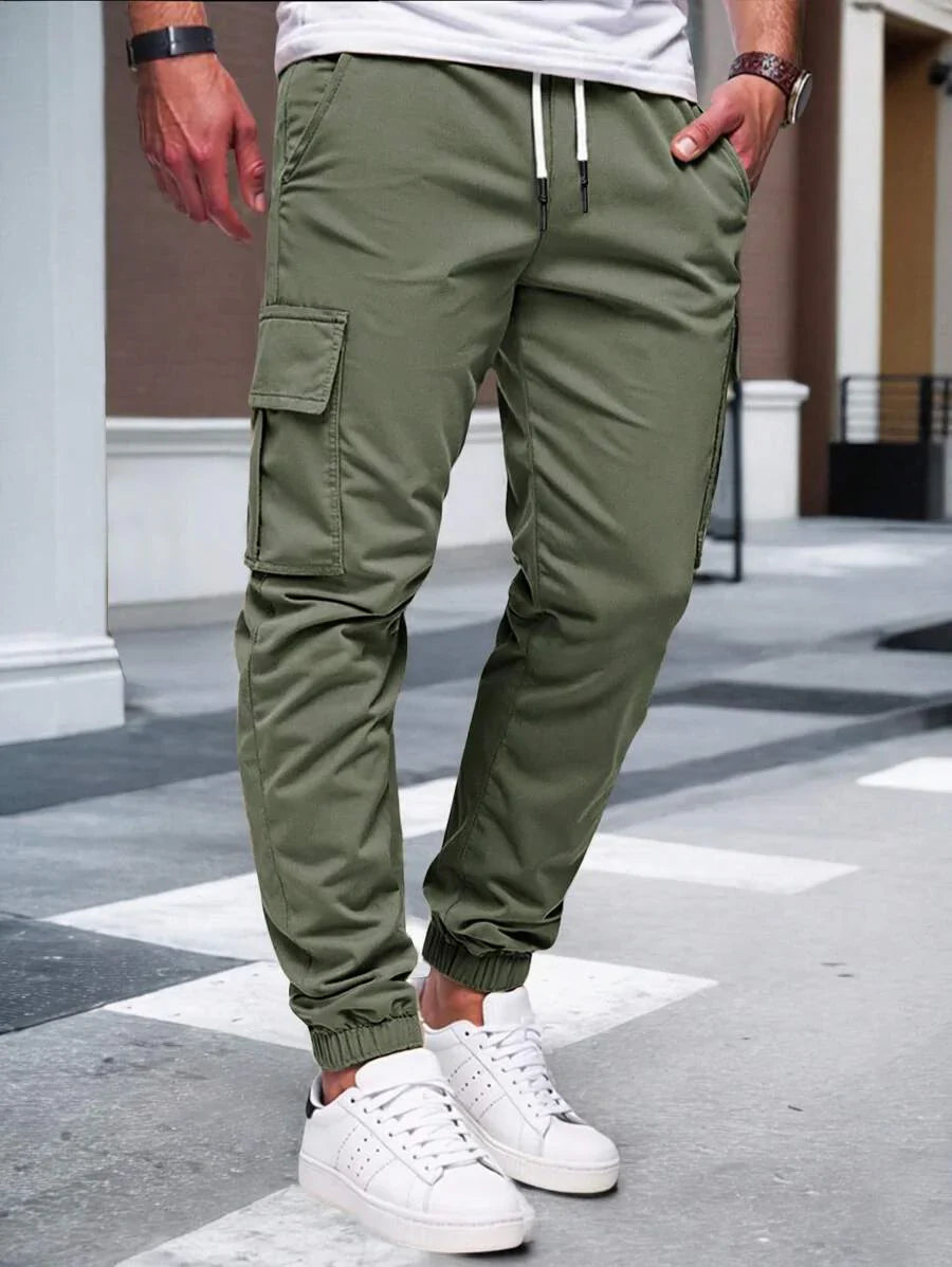 Laluna® | Luchtige Cargo Joggingsbroek met Zakken