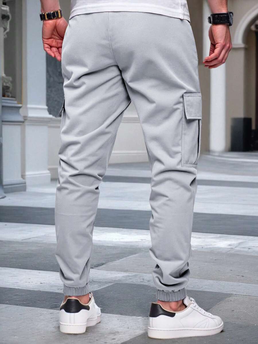 Laluna® | Luchtige Cargo Joggingsbroek met Zakken