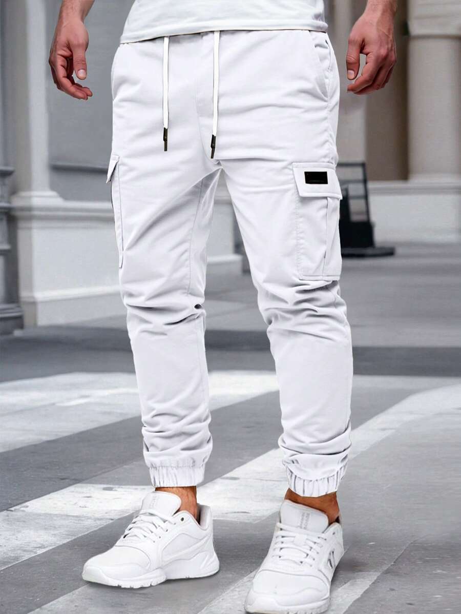 Laluna® | Luchtige Cargo Joggingsbroek met Zakken