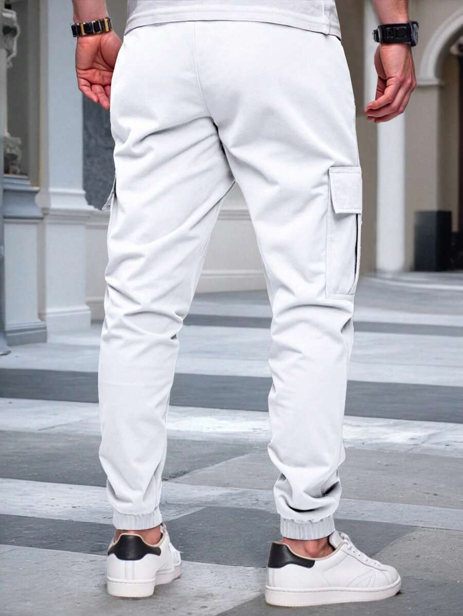 Laluna® | Luchtige Cargo Joggingsbroek met Zakken