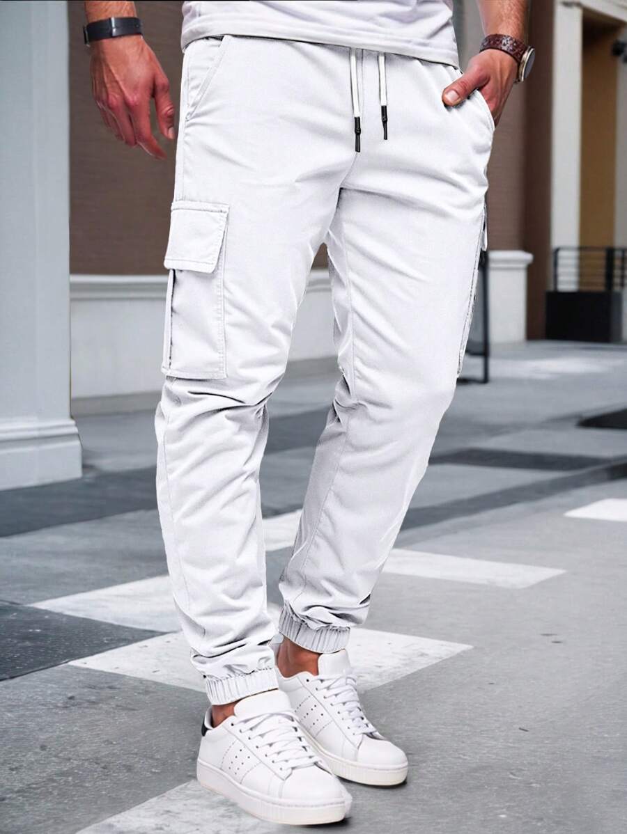 Laluna® | Luchtige Cargo Joggingsbroek met Zakken