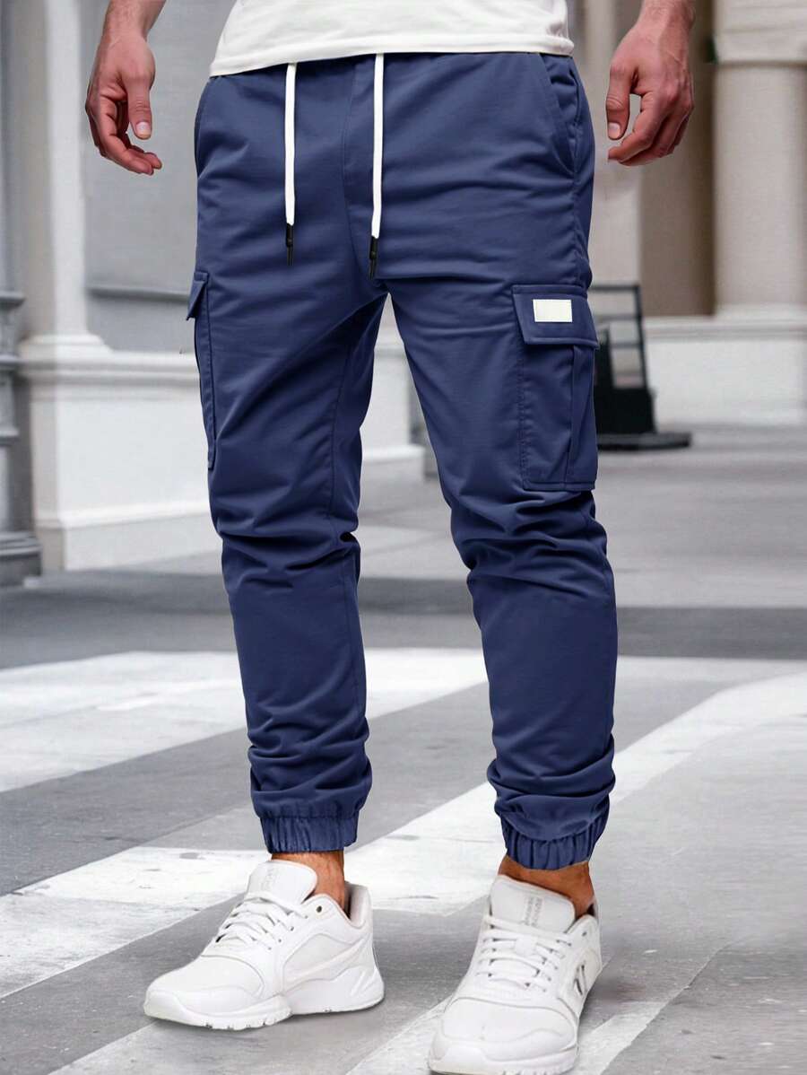 Laluna® | Luchtige Cargo Joggingsbroek met Zakken