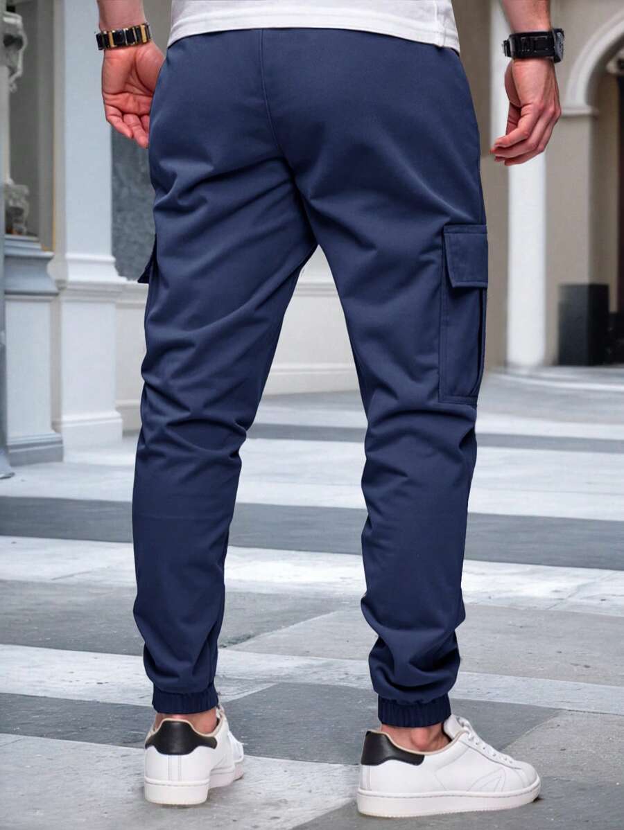 Laluna® | Luchtige Cargo Joggingsbroek met Zakken