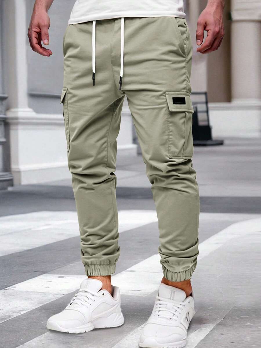 Laluna® | Luchtige Cargo Joggingsbroek met Zakken