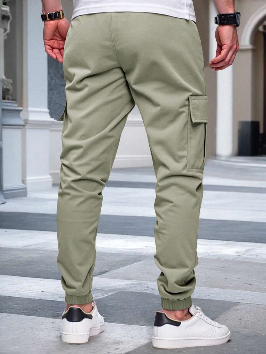 Laluna® | Luchtige Cargo Joggingsbroek met Zakken