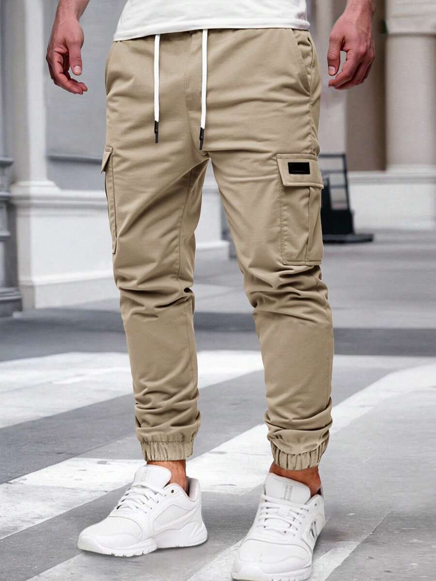 Laluna® | Luchtige Cargo Joggingsbroek met Zakken