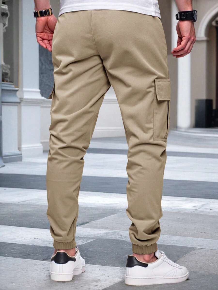 Laluna® | Luchtige Cargo Joggingsbroek met Zakken