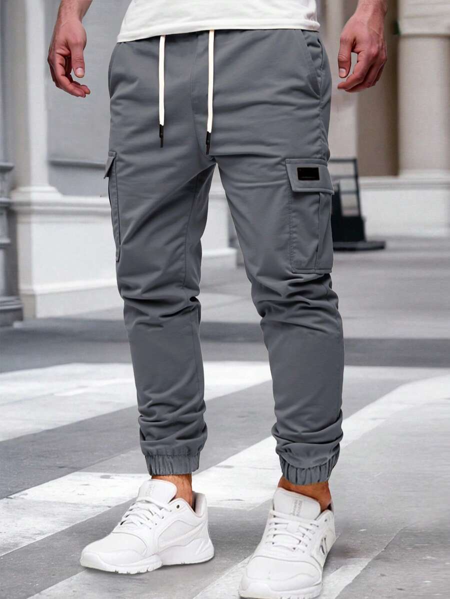 Laluna® | Luchtige Cargo Joggingsbroek met Zakken