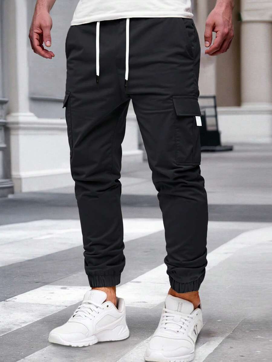 Laluna® | Luchtige Cargo Joggingsbroek met Zakken